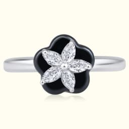 Raven Petal Ring