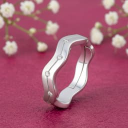 Silver Halo Ring