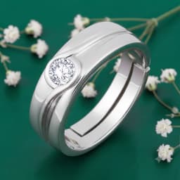 Contemporary Silver Ring