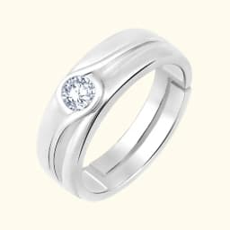 Contemporary Silver Ring
