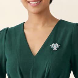 Silver Statement Brooch