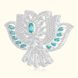 Silver Statement Brooch