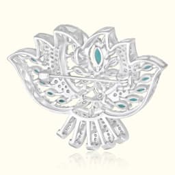 Silver Statement Brooch