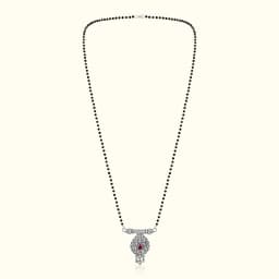 Oxidised Silver Kolhapuri Pendant Mangalsutra