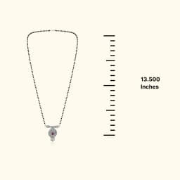 Oxidised Silver Kolhapuri Pendant Mangalsutra