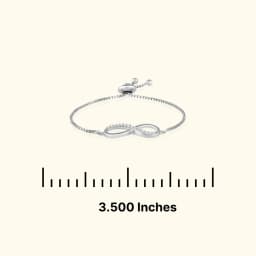 Infinity Silver Bond Bracelet