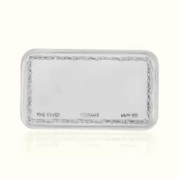 Happy Wedding Engraved 999 Silver Biscuit