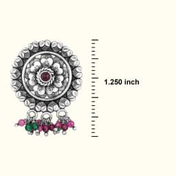 Timeless Oxidised Silver Earrings