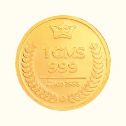 1 Gram 24KT (999) Pure Gold Coin