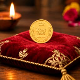 2 Gram 24KT (995) Pure Gold Coin