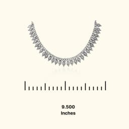 Royal Oxidised Silver Necklace