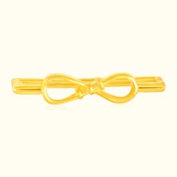 Silver Infinity Knot Gold Watch Band