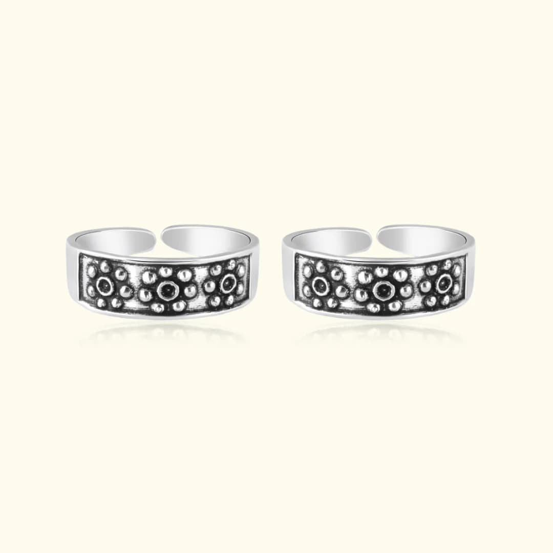 Antique Silver Toe Ring