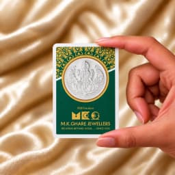 1 Gram 999 Lakshmi Pure Silver Gift Coin