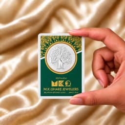 1 Gram 999 Kalpvruksh Pure Silver Gift Coin