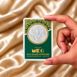 1 Gram 999 Ganpati Pure Silver Gift Coin