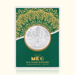 2 Gram 999  Lakshmi Pure Silver Gift Coin