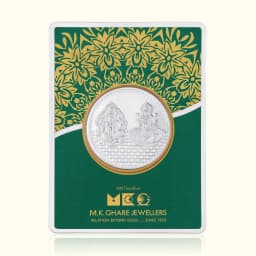 5 Gram 999 Ganpati & Lakshmi Pure Silver Gift Coin