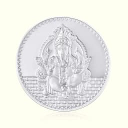 5 Gram 999 Ganpati Pure Silver Gift Coin