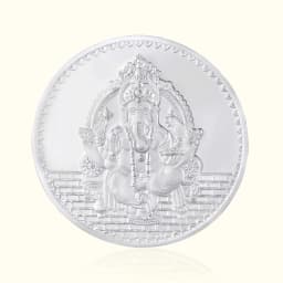 10 Gram 999 Ganpati Pure Silver Gift Coin