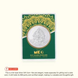 10 Gram 999 Ganpati Pure Silver Gift Coin