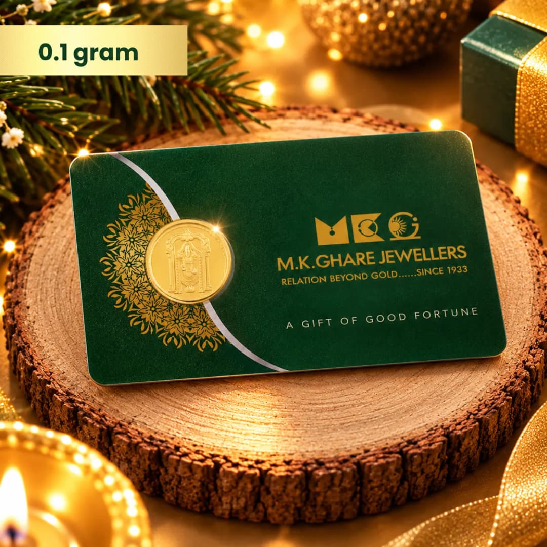 0.1 Gram 24KT (999) Balaji Pure Gold Coin