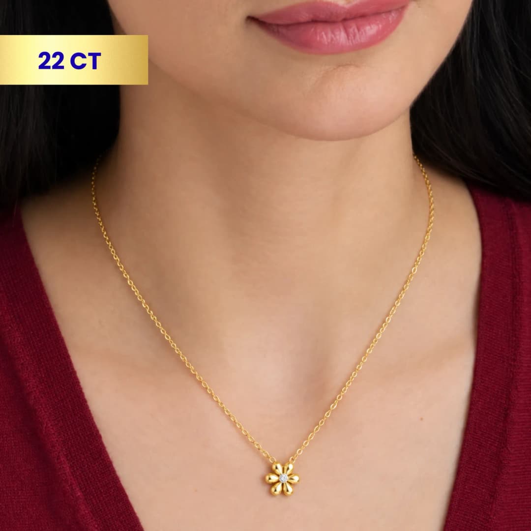 22ct Floria Gold Charm