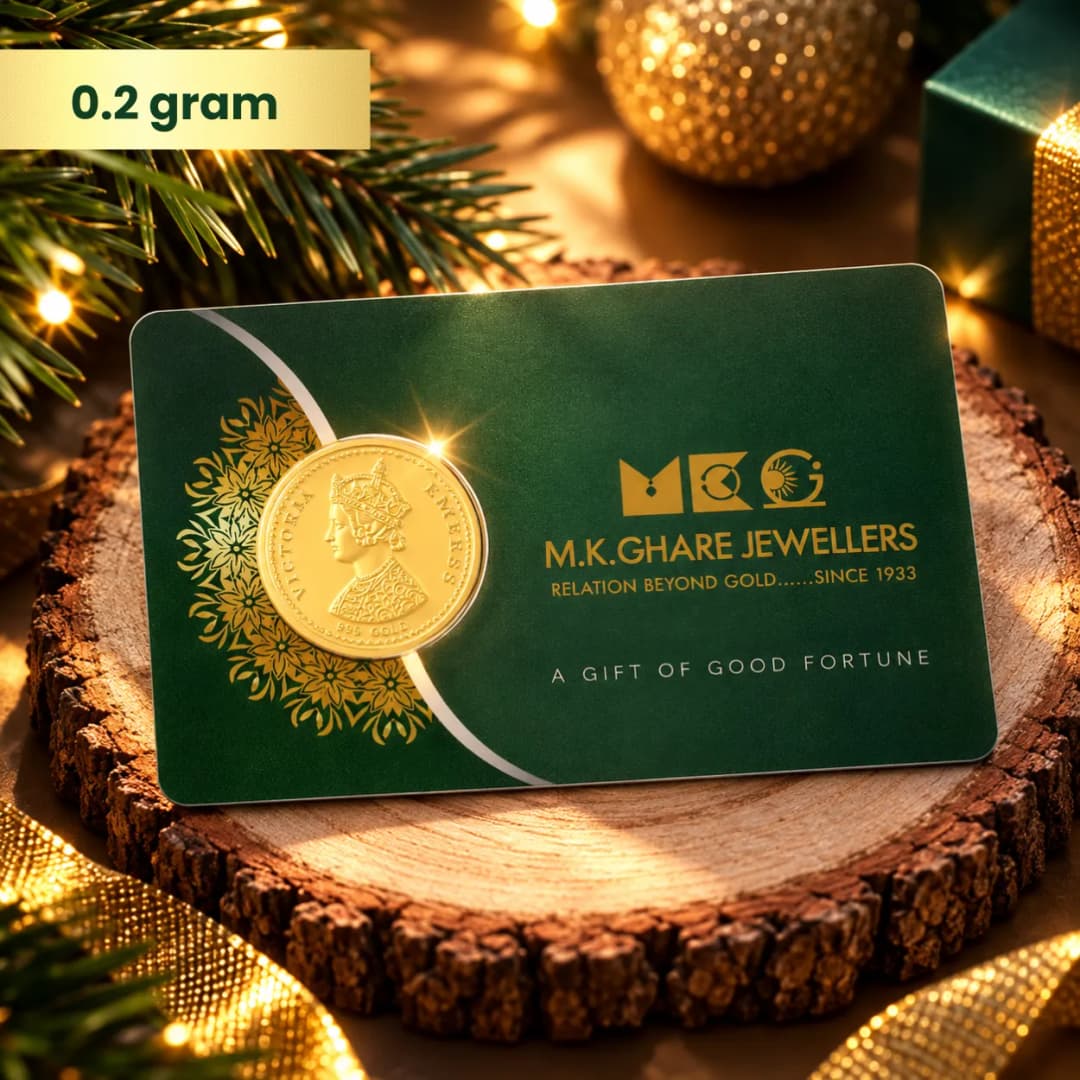 0.2 Gram 24KT (999) Victoria Pure Gold Coin