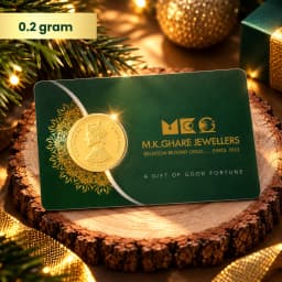 0.2 Gram 24KT (999) Victoria Pure Gold Coin