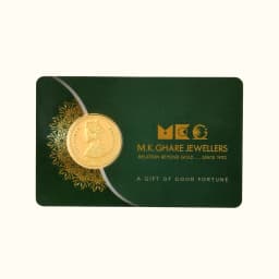 0.2 Gram 24KT (999) Victoria Pure Gold Coin