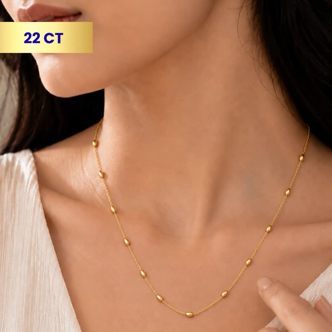 22ct Aura Gold Fancy Chain