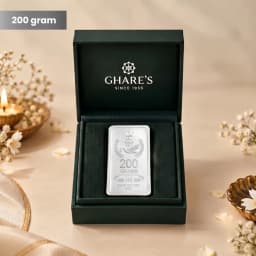 200 Grams 999 Silver Biscuit