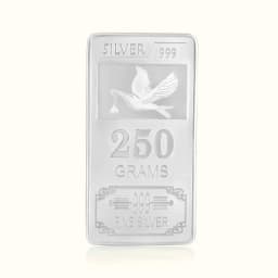 250 Grams 999 Silver Biscuit
