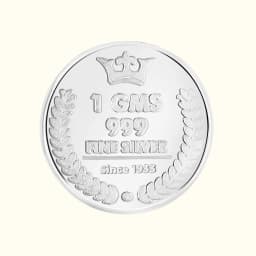 1 gram 999 Silver Coin