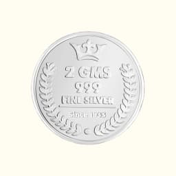 2 gram 999 Silver Coin