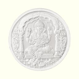 5 Gram 999 Ganpati Pure Silver Coin
