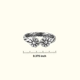 Elegant Silver Toe Ring