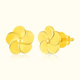 9CT Gold Floral Blossom Tops