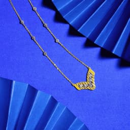 Stylish Golden Fancy Chain