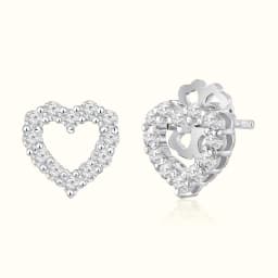 Cupids Silver Necklace Set