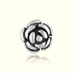 Rose Silver Nose Pin