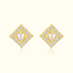 22Kt Golden Moti Square AD Tops