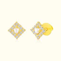 22Kt Golden Moti Square AD Tops