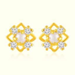 22Kt Twinkle Moti Gold AD Tops