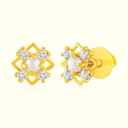 22Kt Twinkle Moti Gold AD Tops