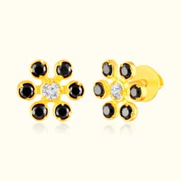 22Kt Black Stone Gold AD Tops