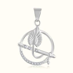 Krishna Murli Silver Locket