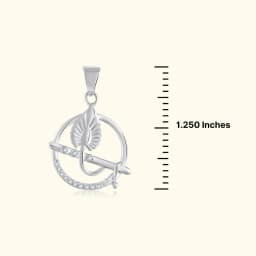 Krishna Murli Silver Locket
