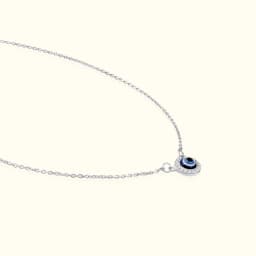 Evil Eye Silver Fancy Chain