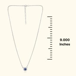 Evil Eye Silver Fancy Chain